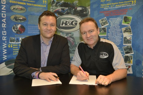 BSB Series Director, Stuart Higgs (left), with R&G Managing Director, Simon Hughes